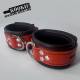 Petite 2-Tone Locking Wrist + Ankle Cuffs [D-Ring]
