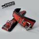 Petite 2-Tone Locking Wrist + Ankle Cuffs [D-Ring]