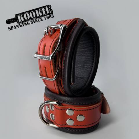 Petite 2-Tone Locking Wrist + Ankle Cuffs [D-Ring]