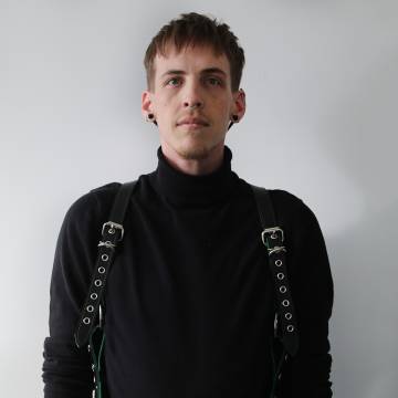 Accented Threaded Suspender Harness