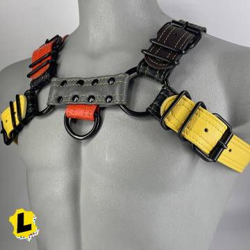 Bear Pride Bulldog Harness