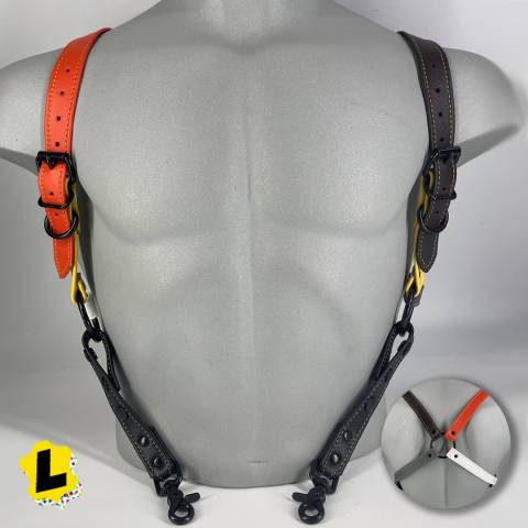 Bear Garment Leather Suspender Harness