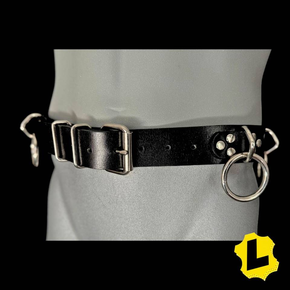 Premium Leather Bondage Belts