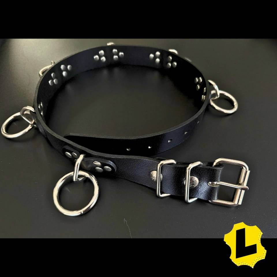 Premium Leather Bondage Belts