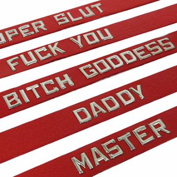 BITCH GODDESS ID Collar