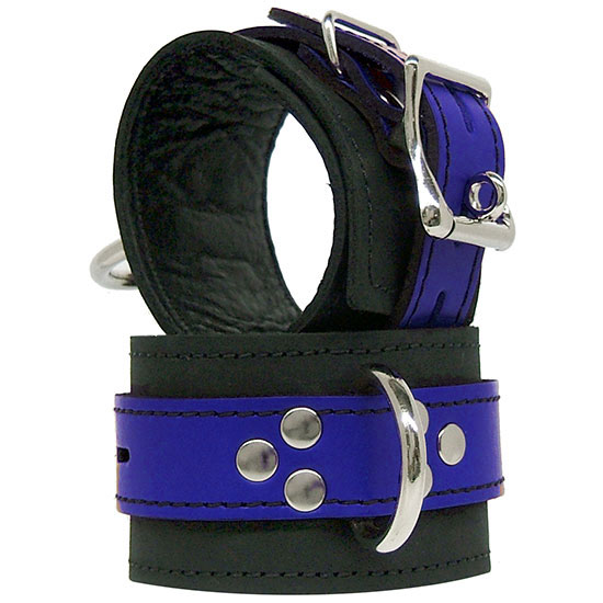 2-Tone Leather Wrist + Ankle Restraints