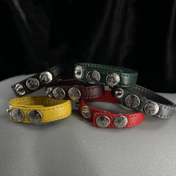 Skinny Cock Ring In Soft Leather
