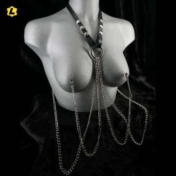 Collar Harness With Nipple Clamps