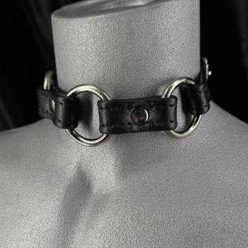 O Ring Bondage Day Collar