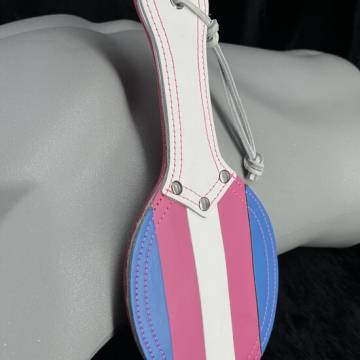 Small Trans Pride Paddle