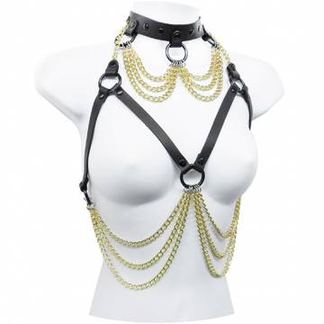 Aurora Halter Top Gold