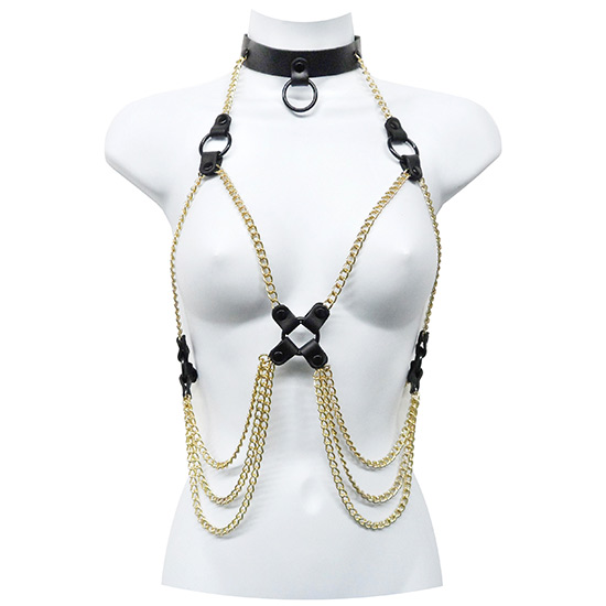 Hedone Halter Top Gold
