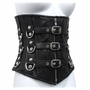 Leather Buckle Cincher