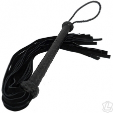 Suede Flogger With Long Handle Suede Flogger With Long Handle