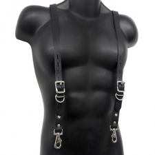 Thin Width Leather Suspenders Thin Width Leather Suspenders