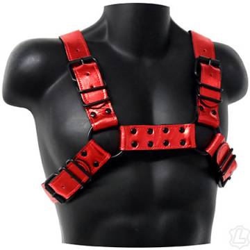 Garment Leather Bulldog Harness