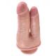 King Cock Double Penetrator - Beige