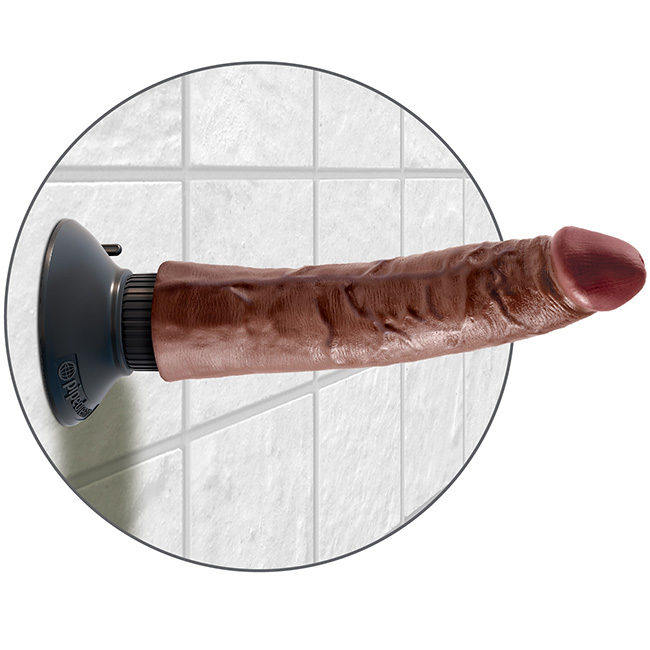 King Cock 7 Inch Vibrating Cock